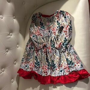 Boutique Girls Holiday Dress